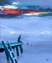 "One summer dream" maleri af Jesper Sørensen
