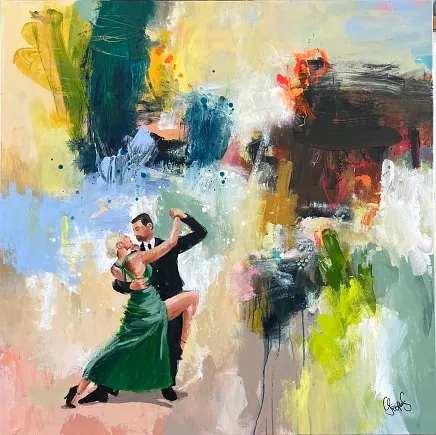 "Closer to you" maleri af Jesper Sørensen