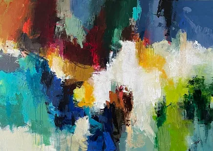 "Once upon a dream" maleri af Jesper Sørensen