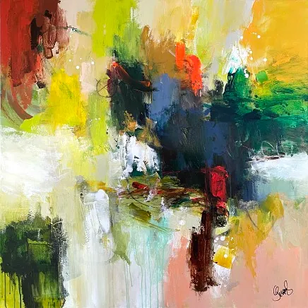 "Sooner or later" maleri af Jesper Sørensen