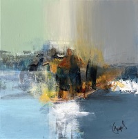 "Golden moments" maleri af Jesper Sørensen