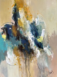 "Invinsible" maleri af Jesper Sørensen