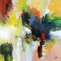 "Sooner or later" maleri af Jesper Sørensen