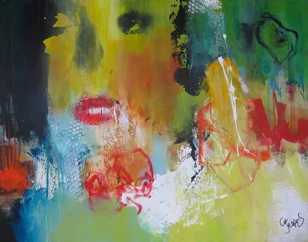 "Blush" maleri af Jesper Sørensen